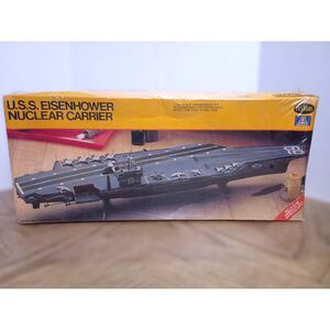 Testors CVN-69 USS Eisenhower Nuclear Carrier No. 894 1:720 Scale Model Kit